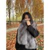 New Winter Retro High-end Atmosphere Imitation Fox Fur Fur Fur Scarf Women's Winter Thick Warm Scarf