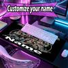 Custom Name Personalized Ghostbusters Pattern Mousepad, Laptop PC Desk Mat, Decorative Desk Mat for Home Keyboard Pad Gift