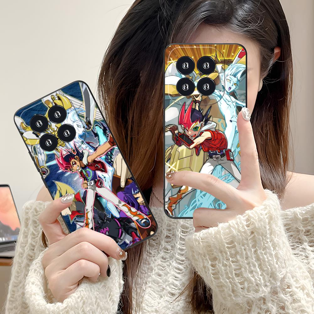 Yugioh Yuma Tsukumo Mobile Phone Case for Xiaomi 15 14 13 12 Mi 11 T Ultra Lite Pro S X 5G Colorful Printing Cover Pretty Cover