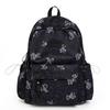 Schoolbag Korean Version of Large Capacity Nylon Student Backpack Cartoon Cute Junior High School High School College Student Japanese Casual Backpack