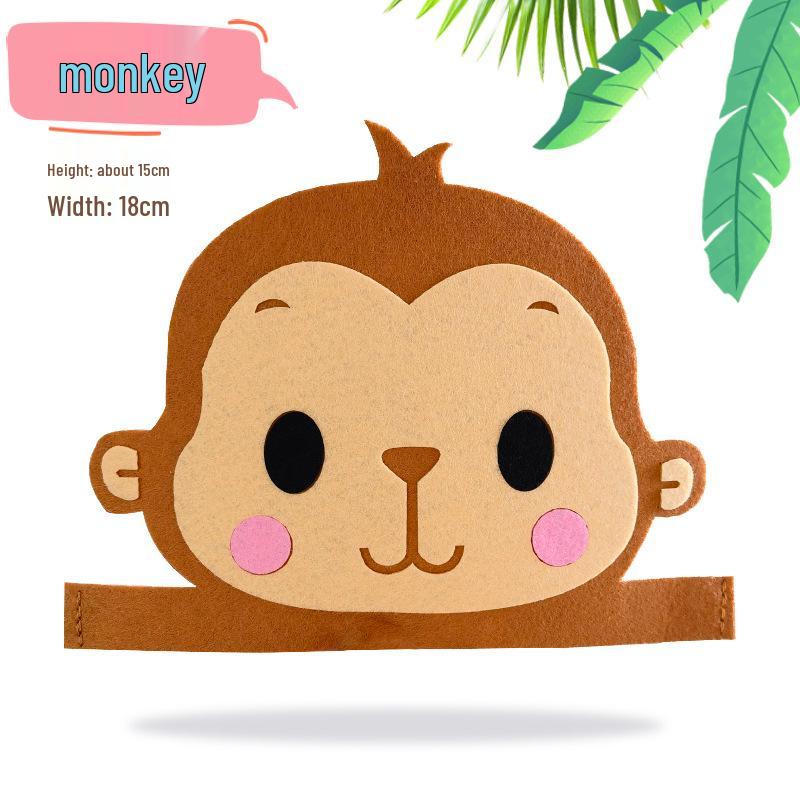 Flickering Halloween Cartoon Animal Hat for Kids & Adults - Perfect for Parent-Child Performances & Costumes