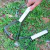 Hand Weeder Tool Stainless Steel Triangular Head Weeding Tool Manual Weed Remover Portable Garden Tool for Easy Weeding Soil Loosening