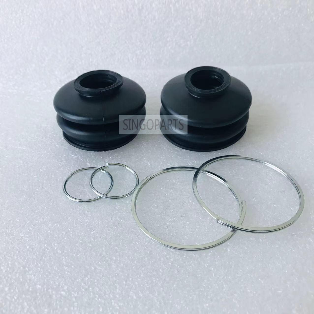 Replaces Tractor Tie Rod End Seal Kits RE271458 RE271457 For Tractor Front Axle Steering Tie Rod Dust Cover чёрный