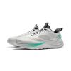 Li Ning Soft Go 2 V4 Cushioning Abrasion Resistant Coverage Lightweight Low top Casual Shoes Men's Standard White AGLV091-1