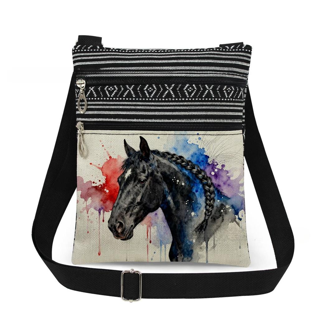 Women's Crossbody Bag Oil Painting Creative Shoulder Bag