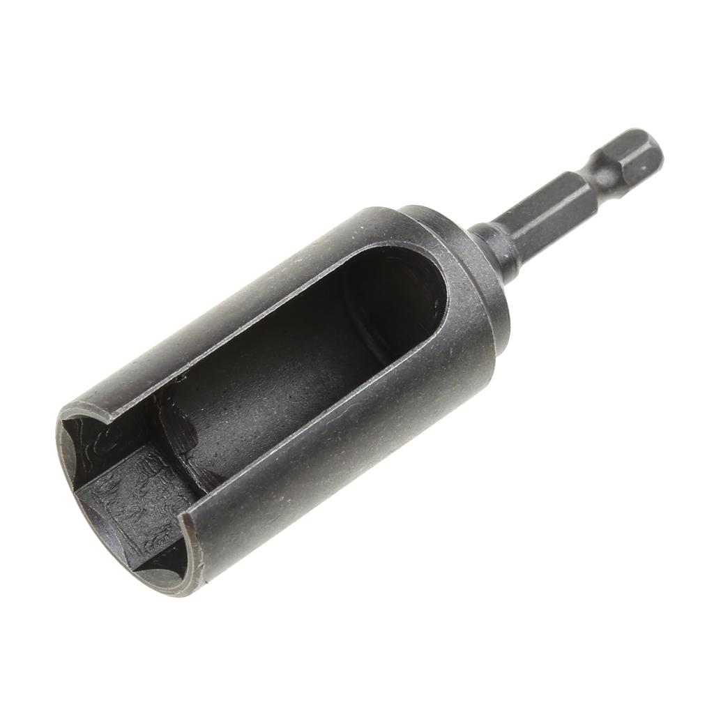 80mm Nut Driver 1/4inch Hex Shank Slotted Drill Bit Socket Wrench Slotted Extension Driver Adapter 8/10/12/14/17/19mm