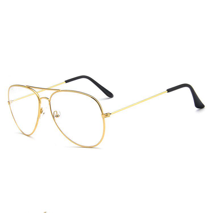 plain aviator glasses