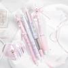 4 Pcs Pressing Pen 0.5mm Retractable Pen Black Ink Gel Pen Neutral Pen Writing Pen Ballet Strap Bows Gel Ink Pen