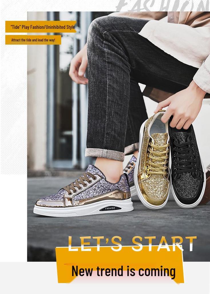 Spring 2026 Korean Style Men's Casual Board Shoes - Trendy, Versatile Fashion Footwear for Youth