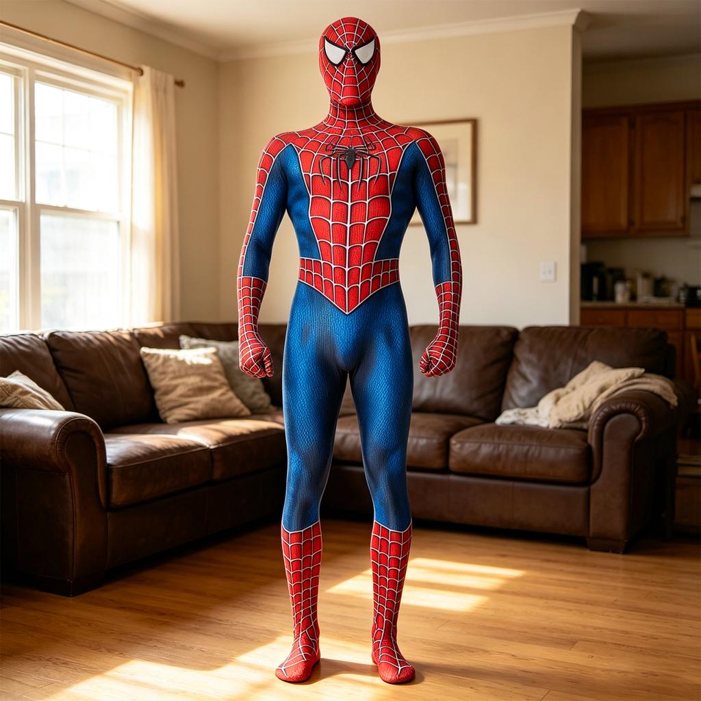 Adult Fitted Bodysuit Jumpsuit Costume for Stage Performance and Cosplay
