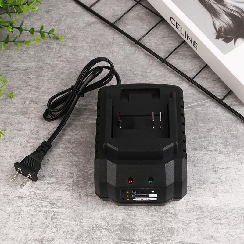 1 szt. Ładowarka do akumulatorów narzędzi elektrycznych Odpowiednia do akumulatorów litowo-jonowych Przenośna szybka ładowarka