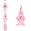 Plush Rabbit Pink Toy Cartoon Cute Doll Backpack Pendant Childrens Gift Holiday