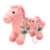 Cute Mini Horse Pendant Keychain Good Luck Horse Ornament Simulation Stuffed Animal Chinese Zodiac Horse Gift