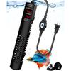Aquarium Heater for 40-55-75 Gallon, 300W Submersible Fish Tank Water Heater with Accurate Temperature Control, Over-Temp Protect, Auto Shut-Off,