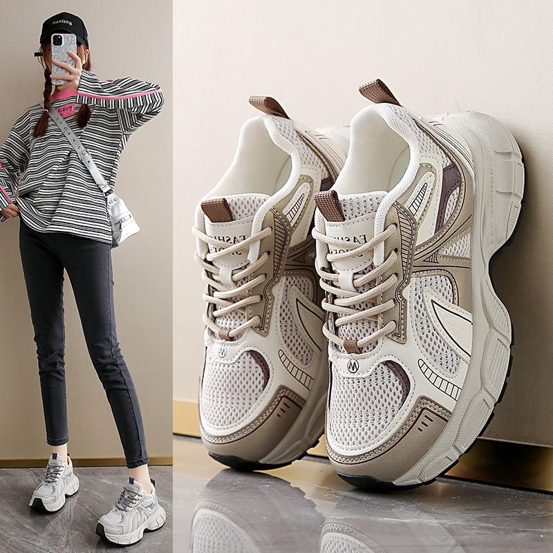 

Women s spring and autumn spring new small height-increasing shoes platform women s shoes sports running shoes women 40 хаки
