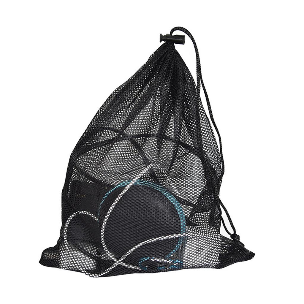 Underwear Storage Bag, Black Mesh Shopping Storage Bag, Golf Bag, Mesh Holes, Various Specifications, Reusable, 5 Piece