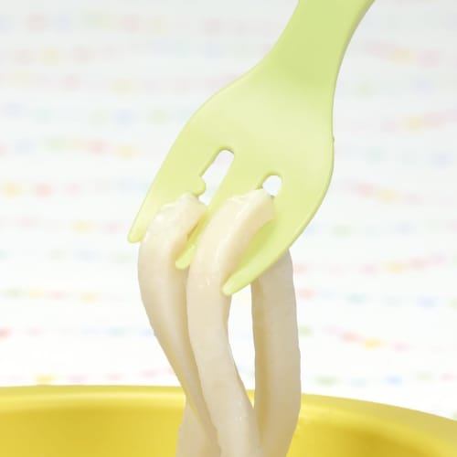 Skater Easy-Grip Baby Fork, Baby Food Fork, Dinosaur Picture Book, BNF1AG