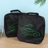 Electric Car Battery Jumper Cable Storage Bag Waterproof Ev Car Rechargeable Gun Storage Organizer For Charging Cables Cords