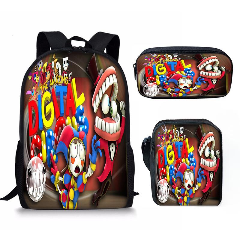 Magic Number Circus Theamazingdigitalcircus Schultasche Ranzen Federmäppchen