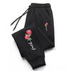 Beautiful Flowers Printing Womens Sweatpants Daily Casual Fashion Trousers Sports Jogging Sweat Mens Pants Street Pants