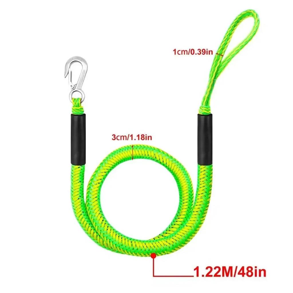 Anchor Rope Boat Bungee Dock Line Cord Docking Rope Bike SeaDoos Jet Ski