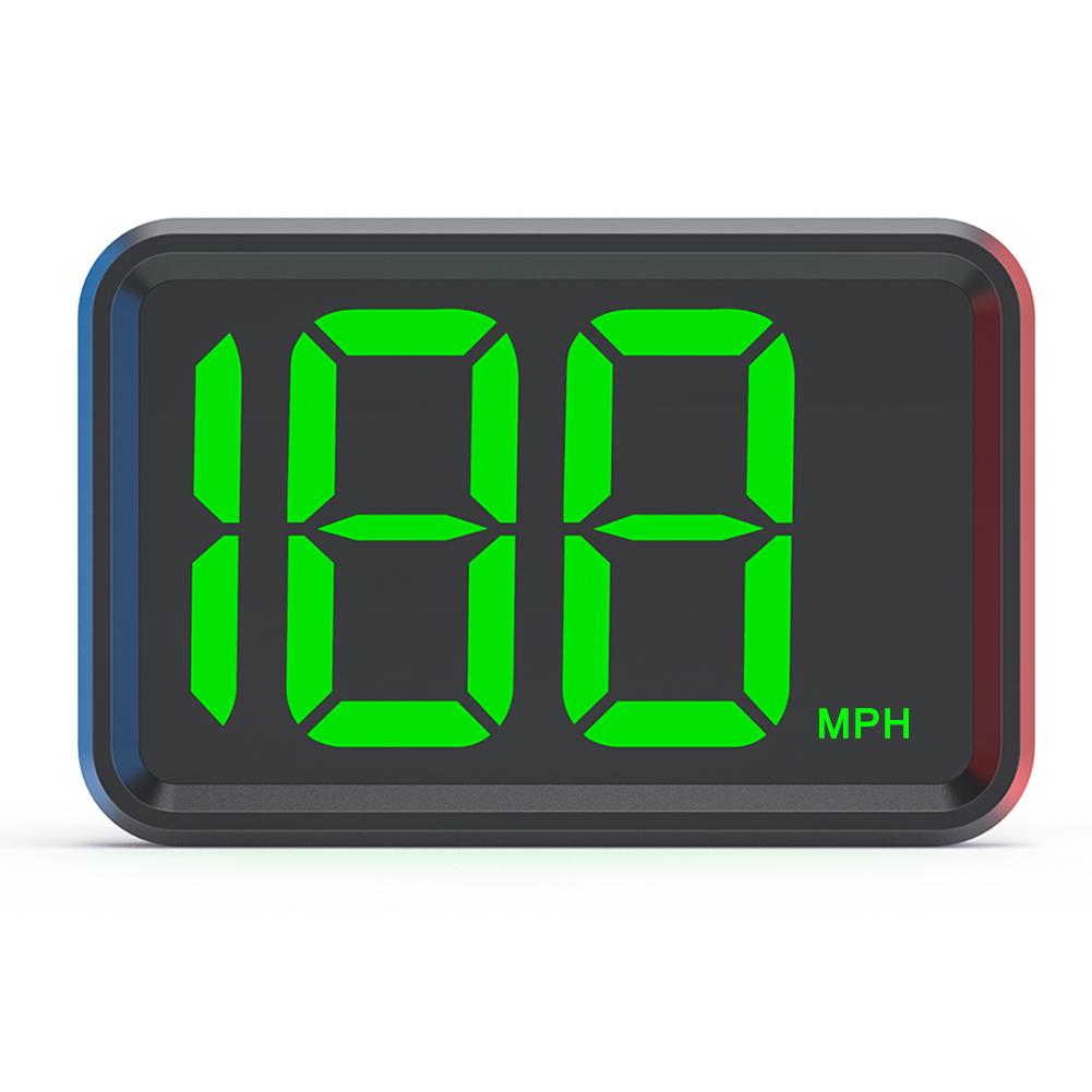 MPH Km/H Car HUD Head-up Display GPS Digital Speedometer Big Font Speed Meter Displayer For Truck Auto Electronics Part