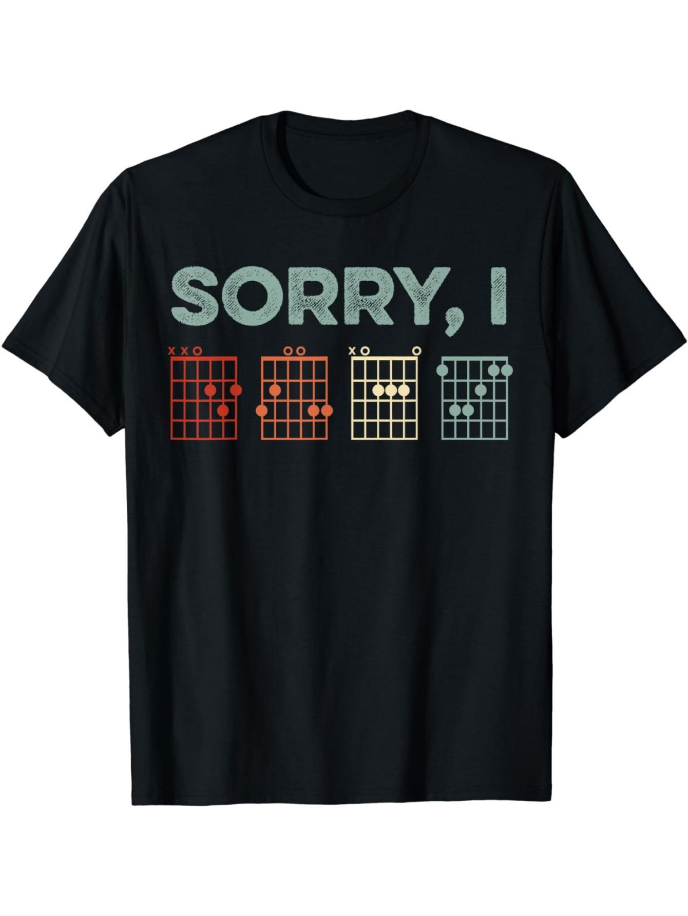 T-Shirt y2k Sorry I Red 3XL