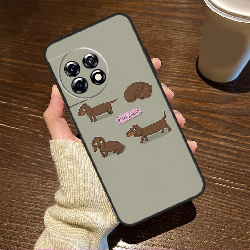 Dachshund Dog For OnePlus 15 13 12 11 15R 13R 12R 8T 10T 13T Case For OnePlus Nord 5 CE 2 3 4 Lite N20 N30