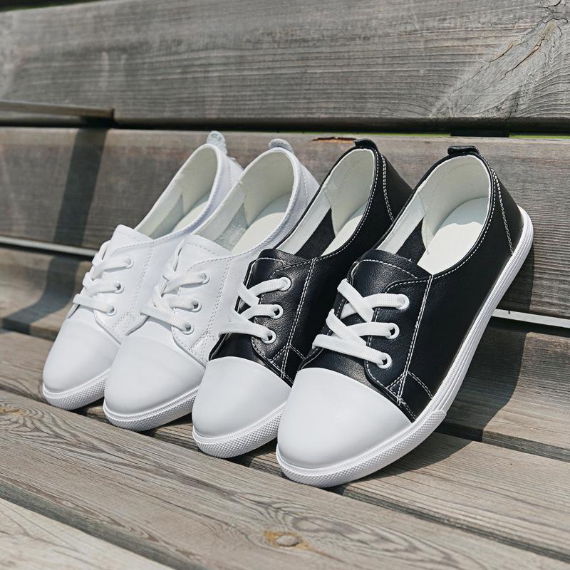 Women s Genuine Leather White Slip-on Flat Shoes - Summer 2026 Collection Size 37 белый