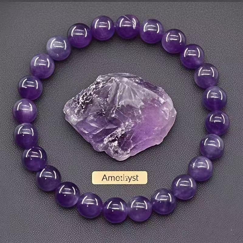 Green Aventurine Tiger's Eye Beaded Elastic Bracelet