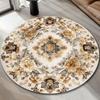 Floral Circular Living Room Coffee Table Carpet Balcony Rocking Chair Hanging Basket Bedroom Bedside Dressing Table Computer Chair Cushion
