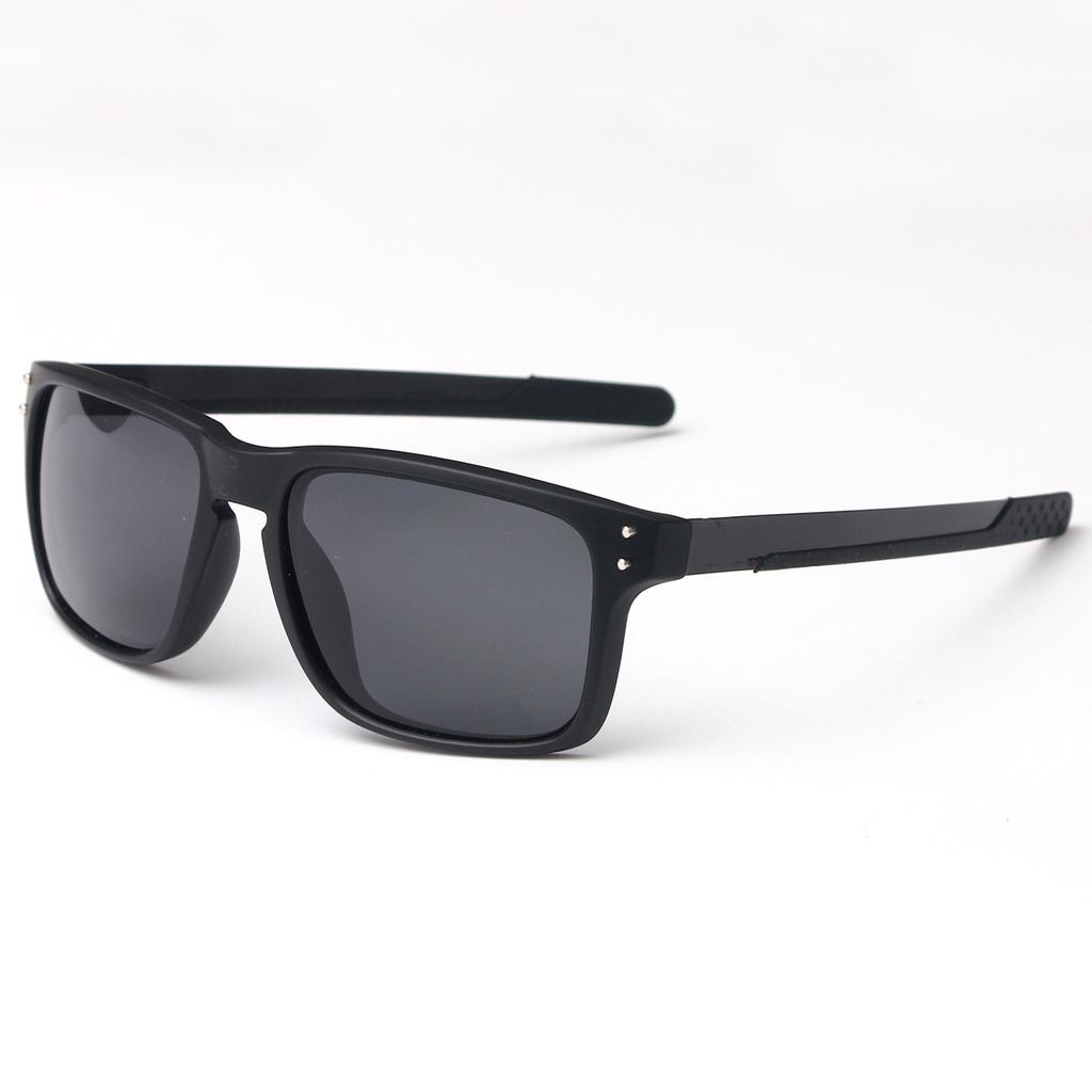 European and American style polarized sunglasses, retro square-frame sunglasses for men and women, suitable for cycling and driving9385