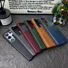 Custodia protettiva in pelle business per telefono per Samsung Galaxy S25 Ultra S24 U S23 magnetica Ricarica Wireless retro antiurto