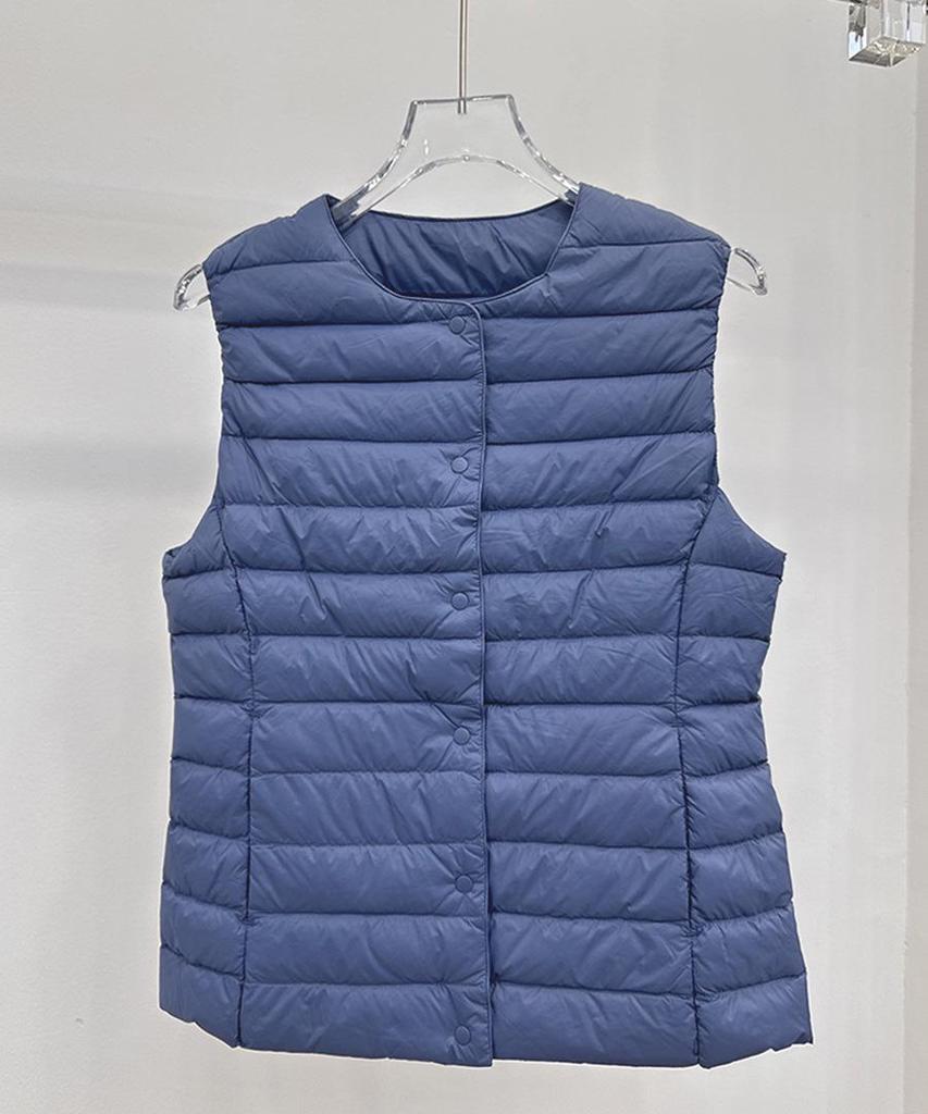Versatile Women's Down Vest - 90% White Duck Down