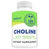 Supplément Alimentaire de Choline, Avec Magnésium, Inositol, L-Glutamine, 120 Gélules Par Flacon