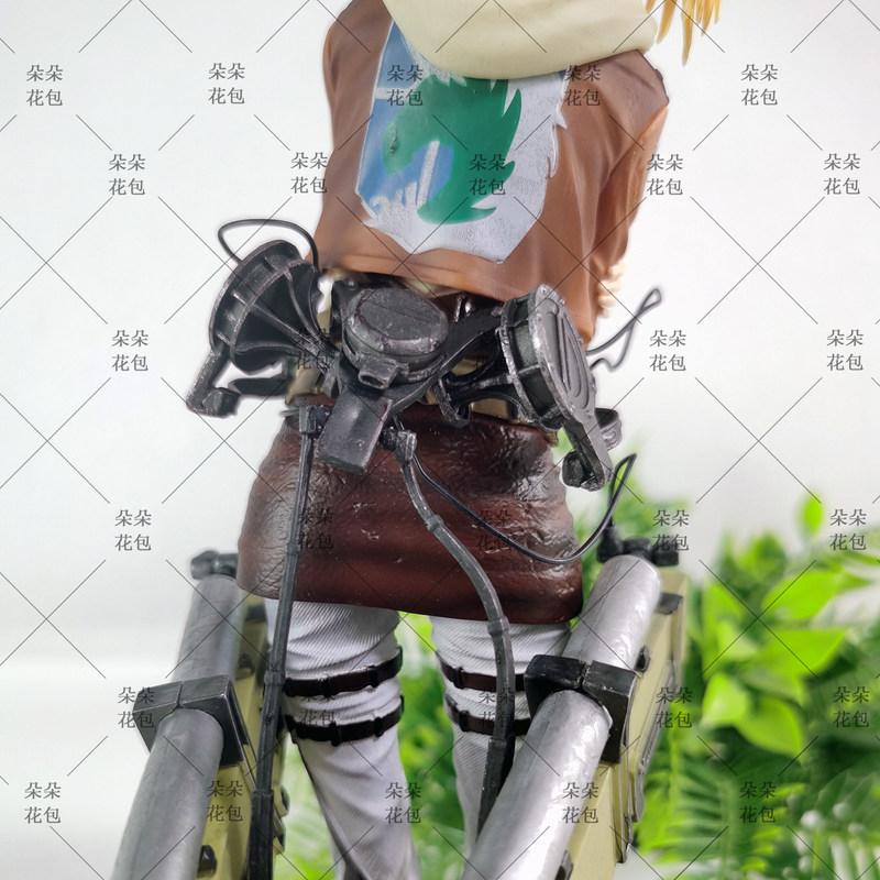 New In Stock Attack On Titan Anime Figures Annie Leonhart Figures Pvc Statue Collection Model Room Decoration Birthday Gift Toys