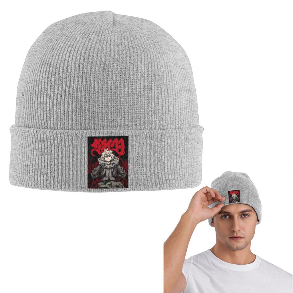 Otaku Autumn Gachiakuta Warm Knitted Cap Fashion Bonnet Hat Autumn Winter Outdoor Beanies Hats for Unisex Adult