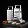 Kitchen Steel Stainless 4 Sided Box Food Grater Vegetable Cheese Shredder Slicer