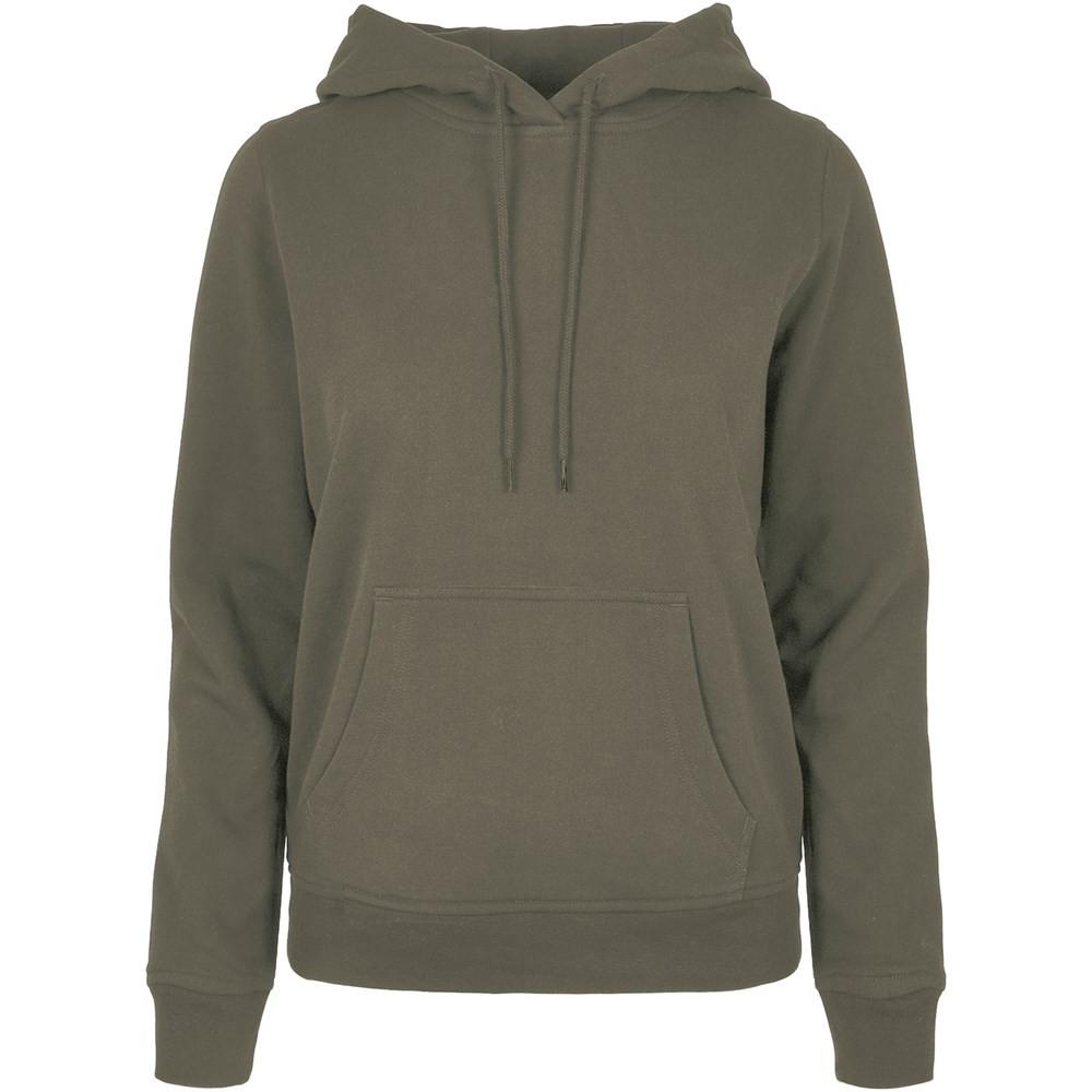 Build Your Brand Womens/Ladies Pull Over Hoodie