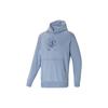 Adidas Originals Trefoil Cartoon Bear Pattern Hoodie Pullover Men Tops Sky-Blue HJ7821