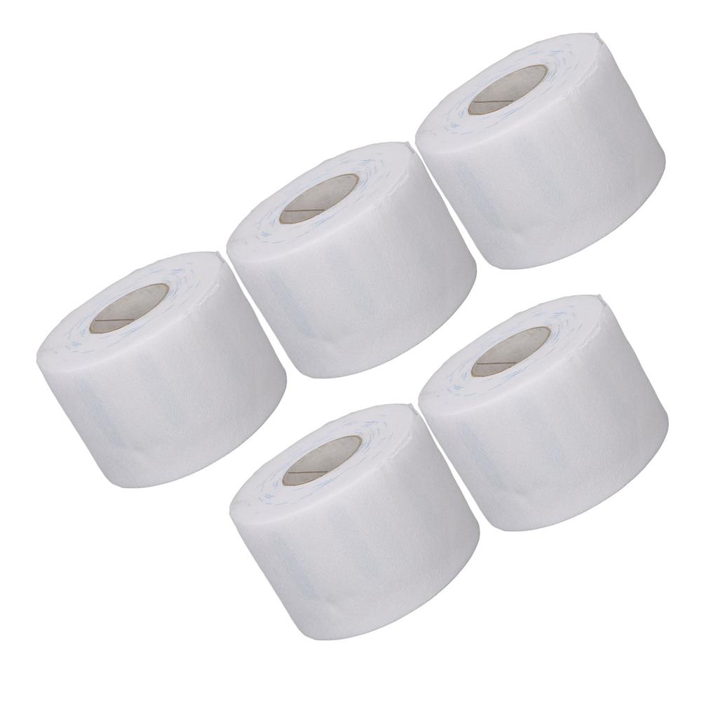 5 Rollen Einweg-Friseurpapier, sauber, weich, hautfreundlich, Haarschneidepapier für den Salon