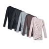 American vintage off-shoulder asymmetrical long-sleeve dress for women, new autumn pure and alluring spicy girl waist-cinching slimming pencil skirt