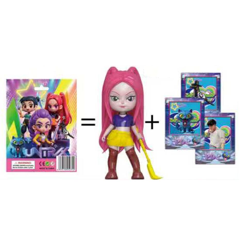 Kpop Dämonenjäger Blindbox Figur Spielzeug Derpys Tiger Rumi Mira Zoey Sussy Figur Puppe Für Fans Weihnachten Geburtstag Spielzeug