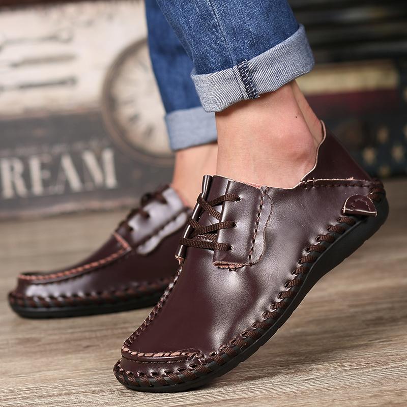 38-50 Men's Large Size Dress Shoes Casual Men's Driving Car Shoes