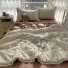 LISM Washed Cotton Lace All-Season Quilt