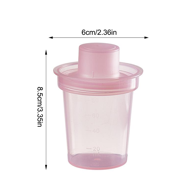 

High-Quality Baby Milk Powder Box, Food Storage Container, Moisture-Proof And Dust-Proof Portable 80Ml Pp Material розовый