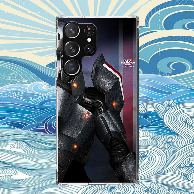 N7 Mass Effect Phone Case For Samsung Galaxy S25 S24 S23 Plus S22 Ultra S21 S20 FE S10 + S25 Edge Funda Shell Coque Galaxy S25 S