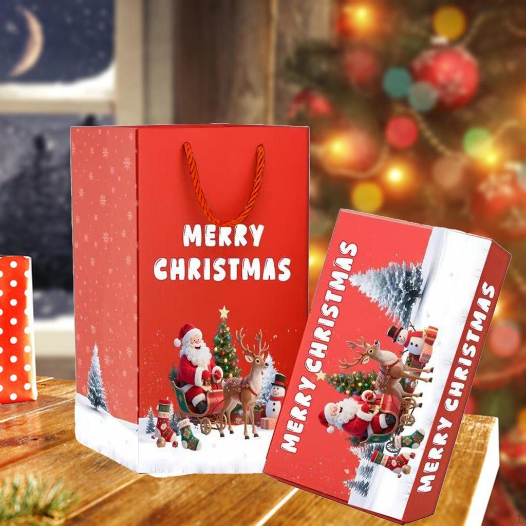 Weihnachtsgeschenkbox Hüpfende Spardosen Karte mit Tasche für Hochzeitsaktionen