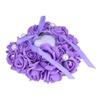Romantic Rose Wedding Favors Heart Pearl Gift Ring Box Pillow Cushion White Red