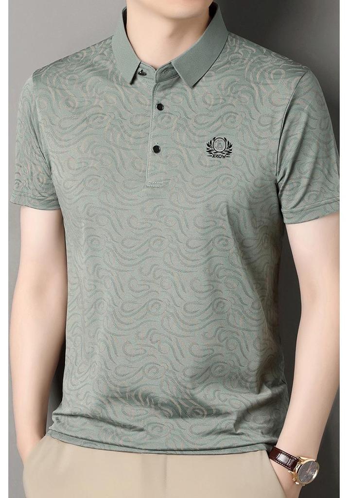 2025 Trendy Summer Polo Shirt: Lightweight, Soft, Handsome Casual Lapel Style for Men